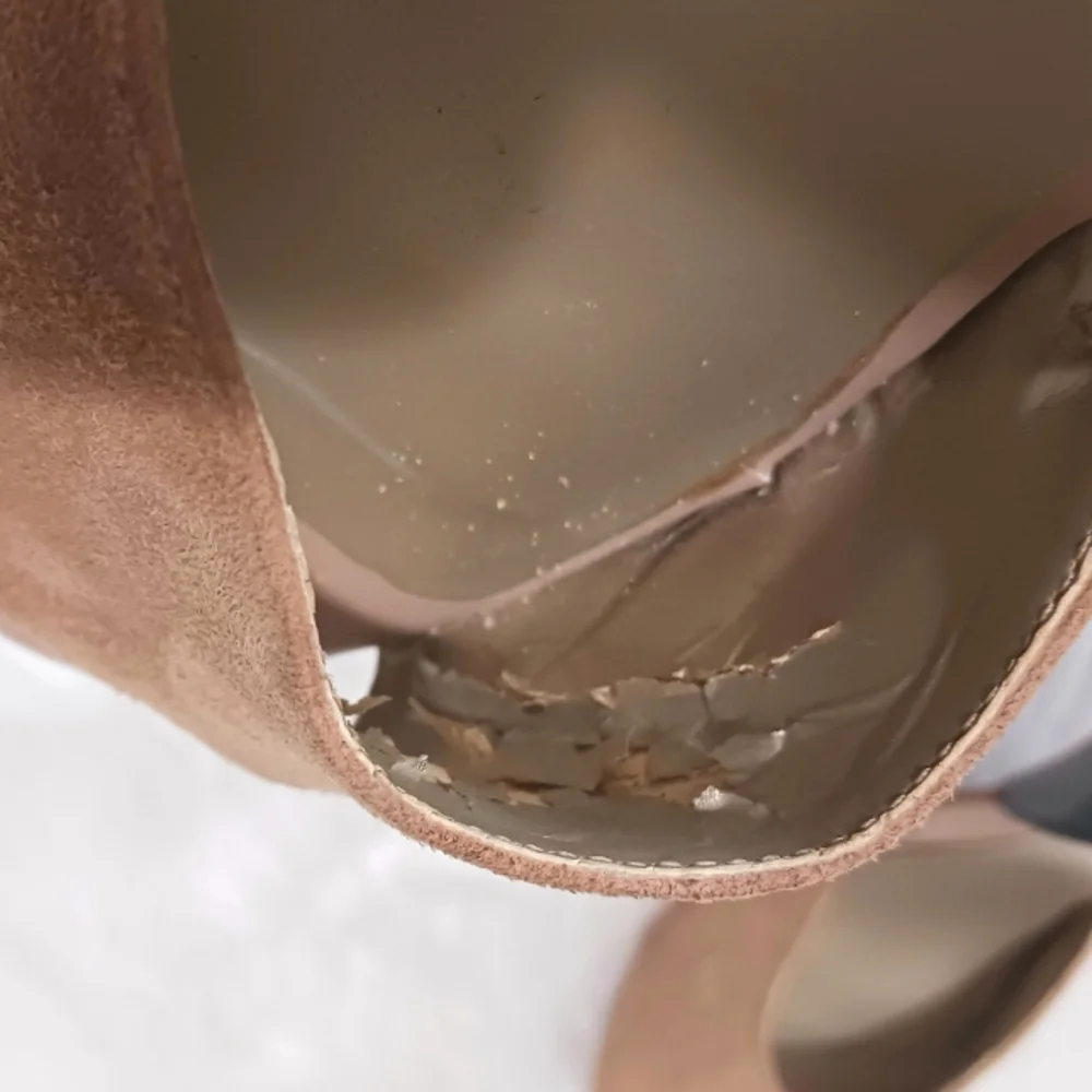 Coach and Four Women's Anna Camel Suede High Heels Sz 9.5M - Picture 11 of 11